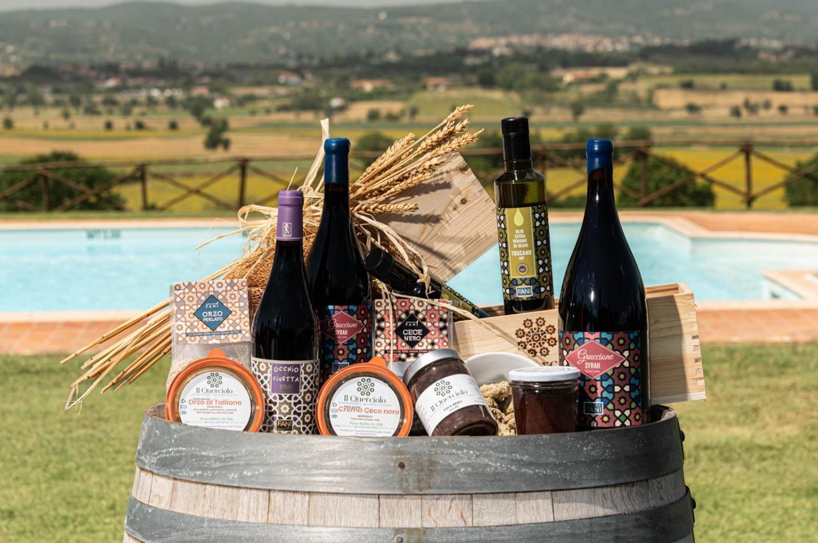 Il Querciolo - Azienda Biologica, Agriturismo E Cantina Marciano della Chiana Екстериор снимка